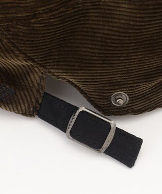 JOSEPH ABBOUD 【サイズ調整可】オーガニックソフトコーデュロイハンチング ダークブラウン系