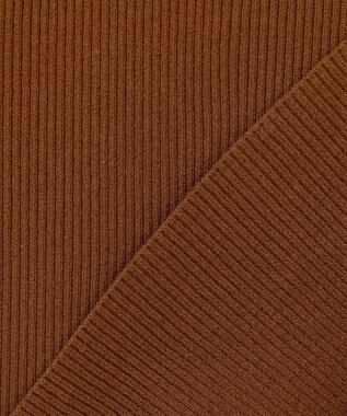 ICB L 【CLASSY.1月号掲載・洗える】ハイゲージリブベーシック プルオーバーニット コーヒー系