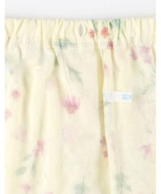 Wing パジャマ 長袖 長ズボン 綿混(本体) ジャカード天竺素材 レディース EP8073 ウイング／ワコール クリーム