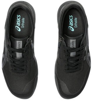 ASICS WALKING ハダシウォーカー メンズ 3E相当 ブラック系