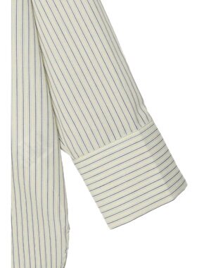 Green Parks ゆったり衿つきシャツ Stripe