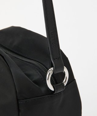 russet クラウズナイロンサークルミニショルダーバッグ(CE-1728) Black