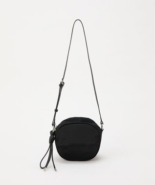 russet クラウズナイロンサークルミニショルダーバッグ(CE-1728) Black