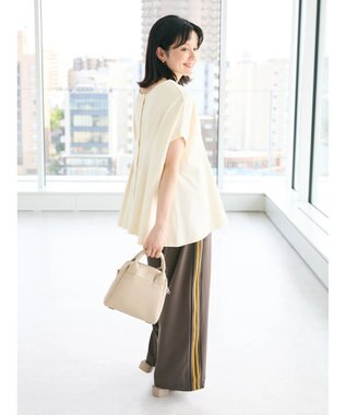 CRAFT STANDARD BOUTIQUE 前後2WAYタックプルオーバー Ivory