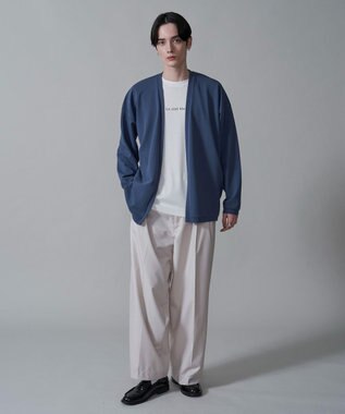 WEGO カルゼアンサンブルカーディガン（LS） ブルー