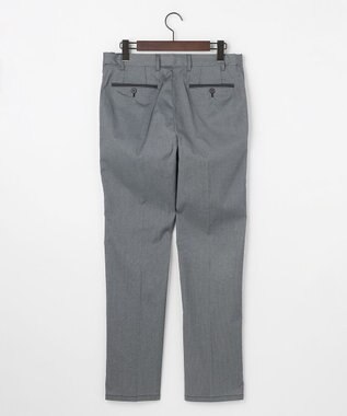 JOSEPH ABBOUD 【キングサイズ・ウエストも伸びる!/ストレッチ/軽量/Eco撥水/オーガニックコットン使用】マイクロピケストレッチ パンツ グレー系8