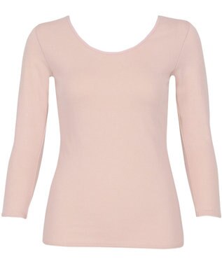 Wing あったかインナー 綿100％(肌側) やさしい肌ざわり 軽い 8分袖 長袖 秋 冬 EL2851 ウイング／ワコール