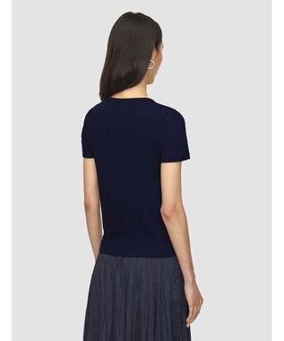 JOSEPH ジャージーリブ　ティーシャツ Navy