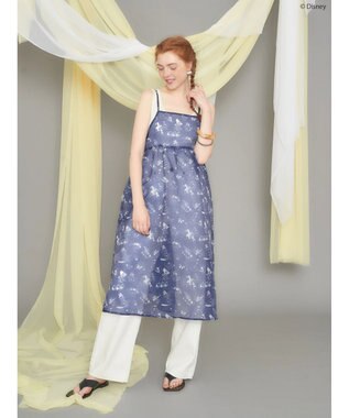 AMERICAN HOLIC 総柄シアーキャミワンピース／Ｄｉｓｎｅｙ Navy