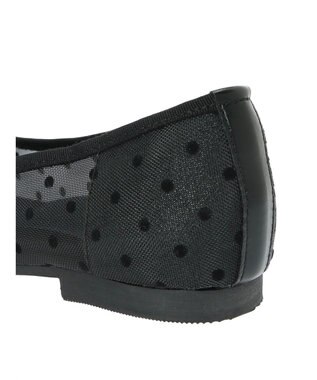 AMERICAN HOLIC 【整履き】チュールドットパンプス Black