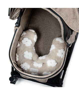 PET PARADISE ペットパラダイス 遠赤外線 ボアピロー 《お花柄》 ベージュ