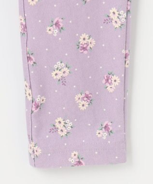 ANY KIDS 7daysガーリーパンツ(カットソー) ラベンダー花柄