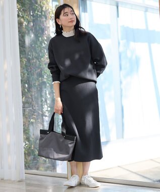 ANY 【洗濯機可】シャーリングデザインプルオーバー オフ