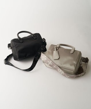 russet クラウズナイロン2WAYミニボストンバッグ(CE-1720-WEB) Gray