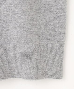 自由区 L 【カタログ掲載】ファインウールカシミヤクルーネック ニット グレー系