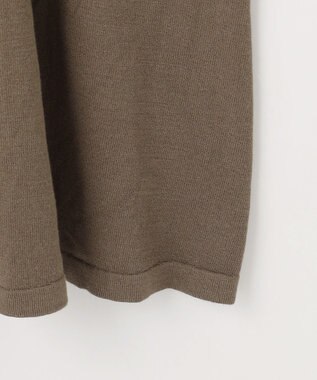 Feroux ジレ付きニット ワンピース ベージュ系