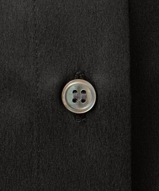 23区 L 【エステータ】シルクサテン シャツ ブラック系