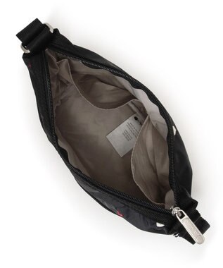 LeSportsac MINI BUCKET SHOULDER BAG/レッド/ホワイトハートEMB レッド/ホワイトハートEMB