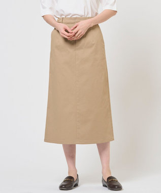 J.PRESS LADIES S チノストレッチ ナロー スカート