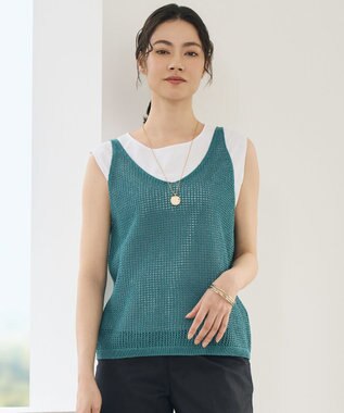 自由区 S ペーパーコットンメッシュ ベスト