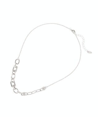 YECCA VECCA デザインチェーンショートネックレス Silver