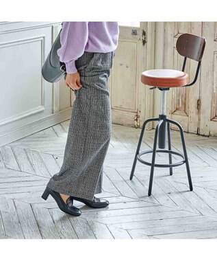 Riz raffinee <Riz raffinee>ビットヒールアップローファー ブラック