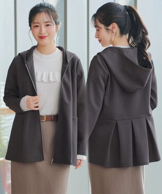 Tiaclasse ソフトダンボールバックフレアフーディー