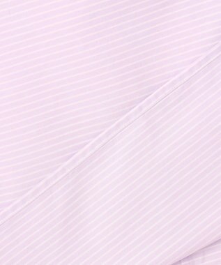 23区 【Oggi4月号掲載/洗える】CANCLINI デザインスリーブ ブラウス ラベンダーストライプ