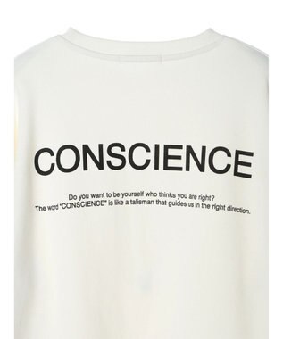 AMERICAN HOLIC デザインスリーブロゴスウェット Off White