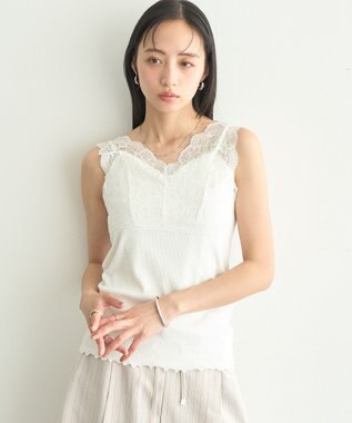 earth music&ecology 前後２ＷＡＹレースタンクトップ