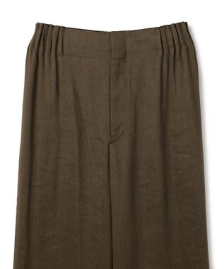 BEIGE， MICA / リネンブレンドイージーワイドパンツ Khaki
