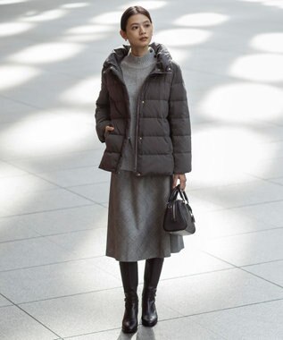 J.PRESS LADIES 【2way】ボストン ミニ バッグ ブラック系