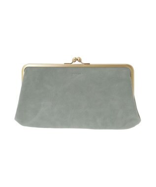 genten アンティーコ×LIBERTY 口金長財布 ユーカリ