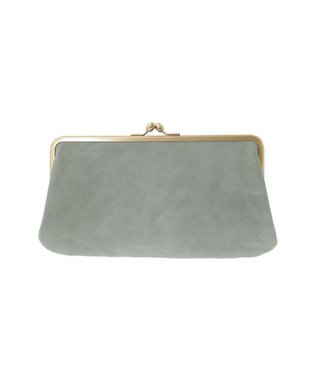 genten アンティーコ×LIBERTY 口金長財布 ユーカリ