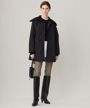 ICB L 【WEB&一部店舗限定カラーあり】クロスコンビ ニットプルオーバー ブラック系