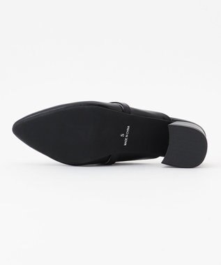 ICB ポインテッドローファーミュール ブラック系