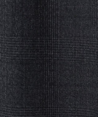 GOTAIRIKU セットアップカラー有【洗える/ストレッチ/シワになりにくい】ZERO TRIA ウォッシャブルパンツ(25年モデル) ブラック(グレンチェック地柄)