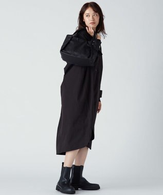 Y'SACCS ヒートエンボス ポルカドットトート Sサイズ ブラック