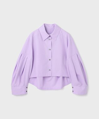 GRACE CONTINENTAL ビッグスリーブシャツ パープル