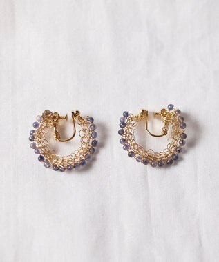 CASUMINO sweet pie iolite mini イヤリング