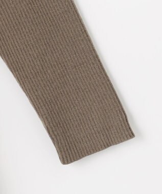 Feroux ジレ付きニット ワンピース ベージュ系