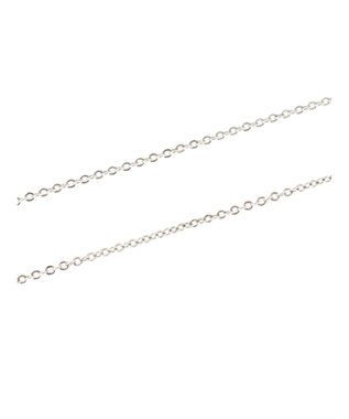 AMERICAN HOLIC ダブルハートネックレス Silver