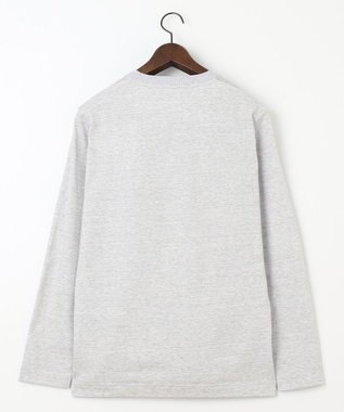 JOSEPH ABBOUD 【オリジナルオーガニックコットン使用】JOE COTTONサッカーVネックシャツ ライトグレー系7