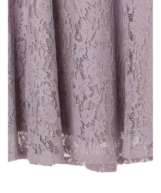 earth music&ecology レーススカート Purple