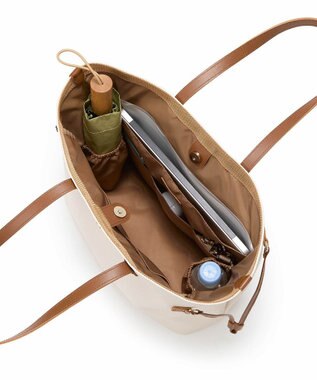 TOPKAPI 【Breath TOPKAPI】2way A4 ロングハンドル トート バッグ クリーム