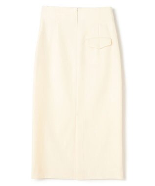 BEIGE， LAZUL / マリンボタンIラインスカート Ecru