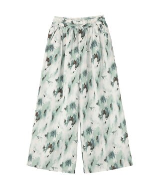 CRAFT STANDARD BOUTIQUE プリントイージーパンツ Green