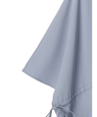 earth music&ecology アシメギャザーシャツ Sax