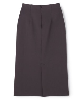 UNFILO 【VERY掲載】BEAUTY FORM JERSEY light Iラインスカート チャコール