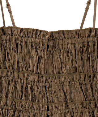 earth music&ecology シャーリングビスチェ Mocha